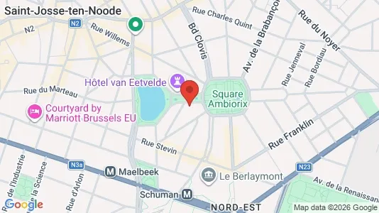 Apartments for rent i Stad Brussel - kort over placeringen