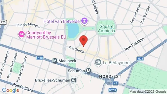 Apartments for rent i Stad Brussel - kort over placeringen