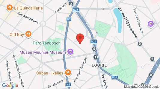 Apartments for rent i Stad Brussel - kort over placeringen