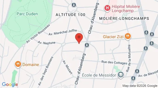 Apartments for rent i Brussels Ukkel - kort over placeringen