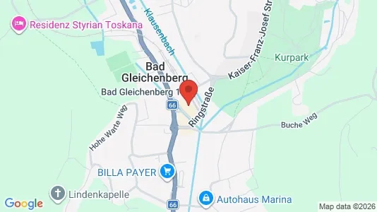Apartments for rent in Bad Gleichenberg - Photo from Google Street View