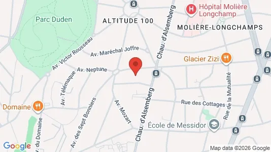 Apartments for rent i Brussels Ukkel - kort over placeringen