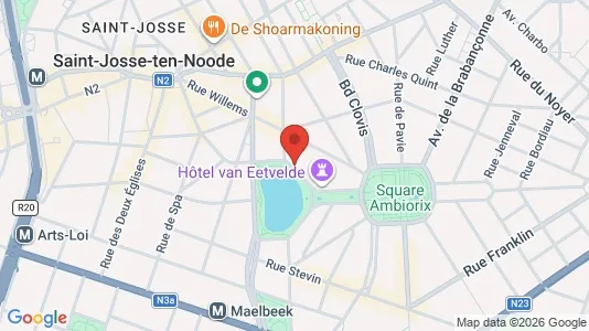 Apartments for rent i Stad Brussel - kort over placeringen
