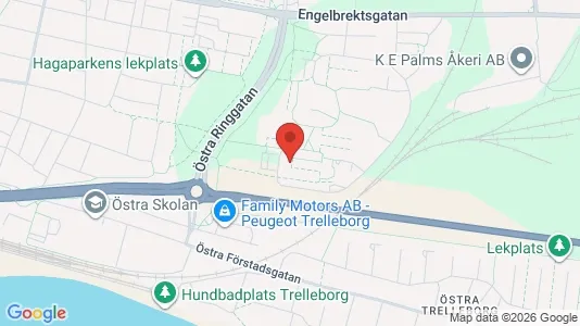 Apartments for rent i Trelleborg - kort over placeringen