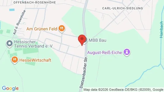 Apartments for rent in Offenbach am Main - Photo from Google Street View