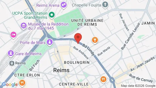 Apartments for rent in Reims - Photo from Google Street View