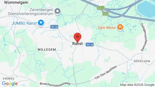 Apartments for rent i Ranst - kort over placeringen