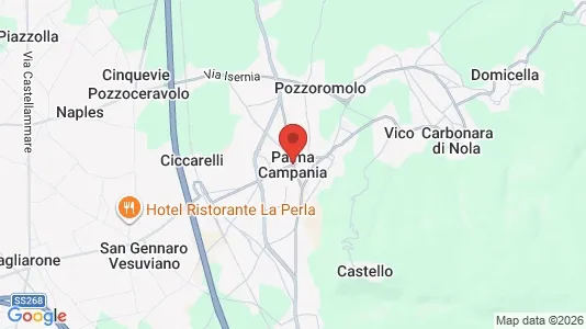 Apartments for rent i Palma Campania - kort over placeringen