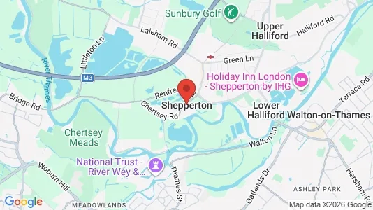 Apartments for rent i Shepperton - Middlesex - kort over placeringen