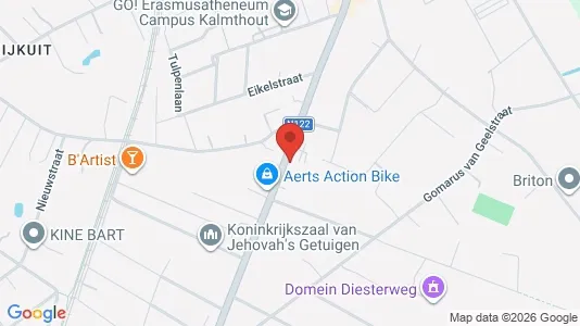 Apartments for rent i Kalmthout - kort over placeringen