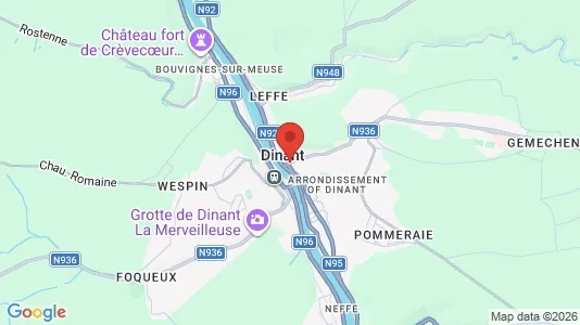 Apartments for rent in Dinant - Photo from Google Street View
