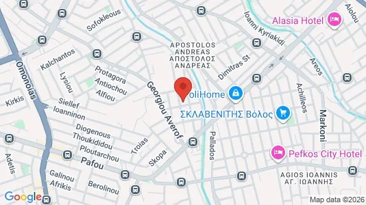 Apartments for rent i Limassol - kort over placeringen