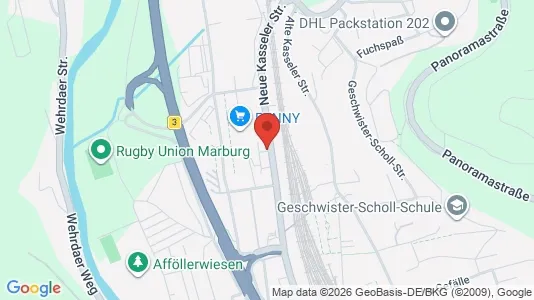 Apartments for rent in Marburg-Biedenkopf - Photo from Google Street View