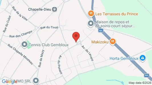 Apartments for rent in Gembloux - Photo from Google Street View