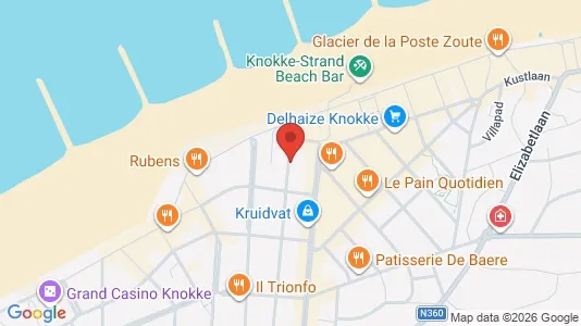 Apartments for rent in Knokke-Heist - Photo from Google Street View
