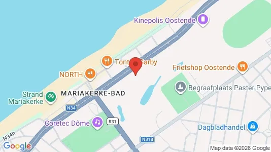 Apartments for rent in Oostende - Photo from Google Street View