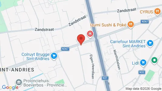 Apartments for rent in Brugge - Photo from Google Street View