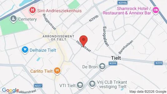 Apartments for rent in Tielt - Photo from Google Street View