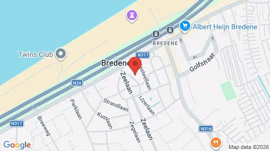 Apartments for rent in Bredene - Photo from Google Street View