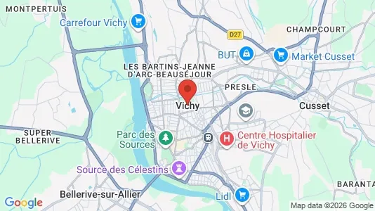 Apartments for rent in Vichy - Photo from Google Street View