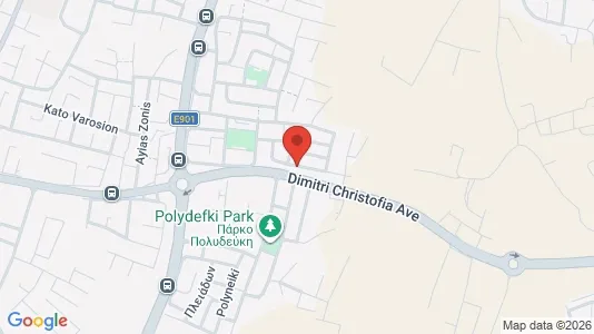 Apartments for rent i Nicosia Strovolos - kort over placeringen