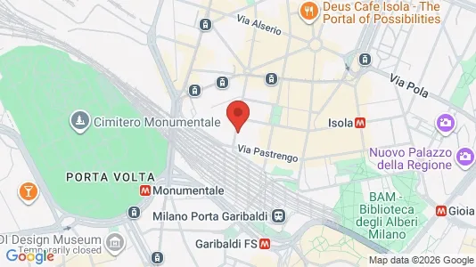 Apartments for rent i Milano Zona 9 - Porta Garibaldi, Niguarda - kort over placeringen
