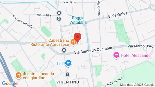 Apartments for rent i Milano Zona 5 - Vigentino, Chiaravalle, Gratosoglio - kort over placeringen