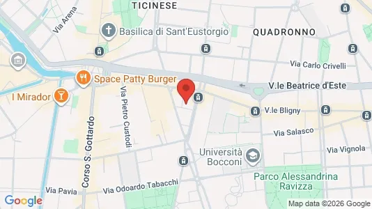 Apartments for rent i Milano Zona 5 - Vigentino, Chiaravalle, Gratosoglio - kort over placeringen