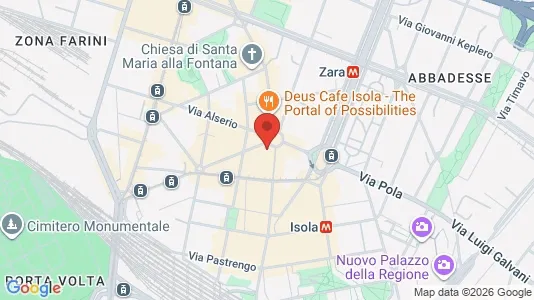 Apartments for rent i Milano Zona 9 - Porta Garibaldi, Niguarda - kort over placeringen