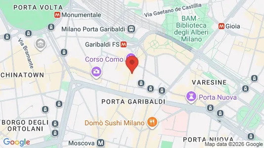 Apartments for rent i Milano Zona 1 - Centro storico - kort over placeringen