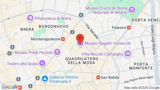 Apartments for rent i Milano Zona 1 - Centro storico - kort over placeringen