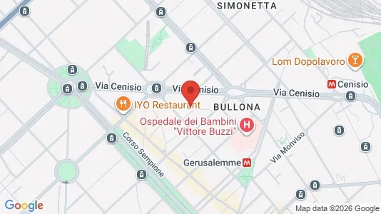 Apartments for rent i Milano Zona 1 - Centro storico - kort over placeringen