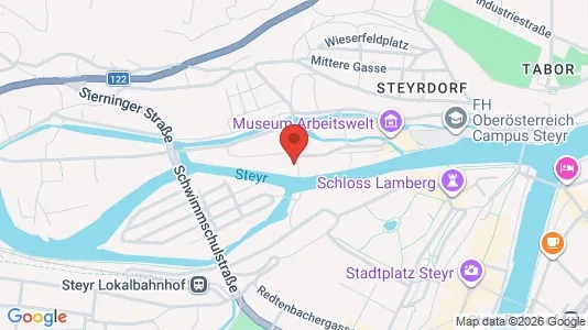 Apartments for rent i Garsten - kort over placeringen
