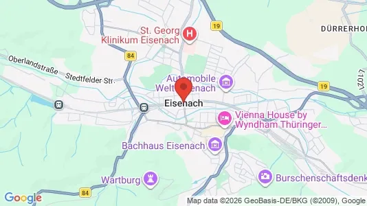 Apartments for rent in Eisenach - Photo from Google Street View