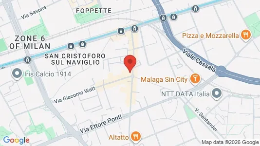 Apartments for rent i Milano Zona 6 - Barona, Lorenteggio - kort over placeringen