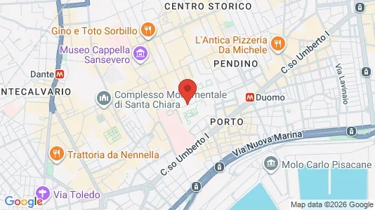 Apartments for rent i Napoli Municipalità 2 - kort over placeringen