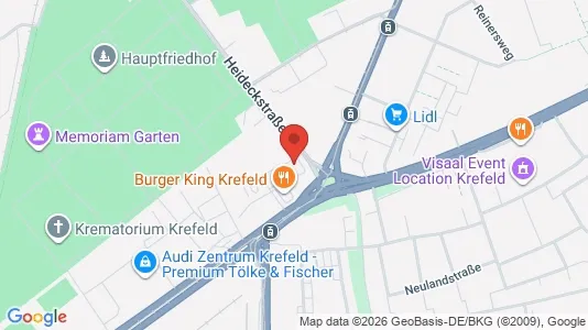 Apartments for rent i Viersen - kort over placeringen