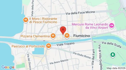 Apartments for rent i Fiumicino - kort over placeringen