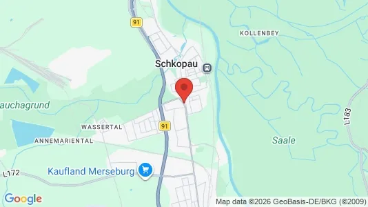 Apartments for rent i Saalekreis - kort over placeringen