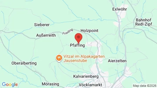 Apartments for rent i Pfaffing - kort over placeringen