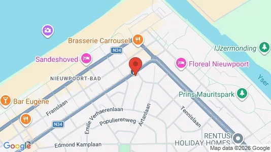 Apartments for rent in Nieuwpoort - Photo from Google Street View