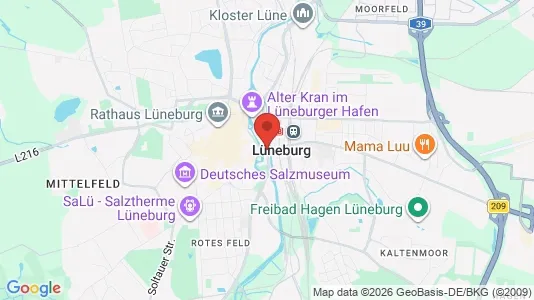 Houses for rent i Lunenburg - kort over placeringen