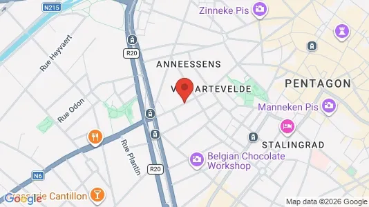 Apartments for rent i Stad Brussel - kort over placeringen
