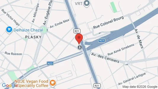 Apartments for rent i Brussels Schaarbeek - kort over placeringen