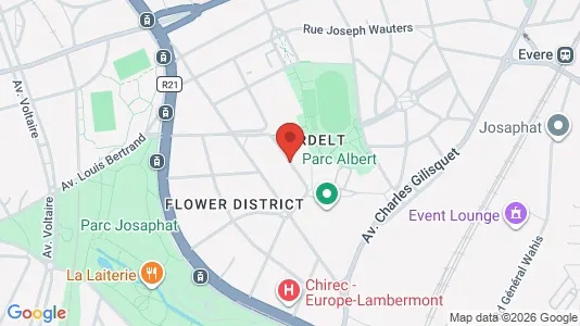 Apartments for rent i Brussels Schaarbeek - kort over placeringen