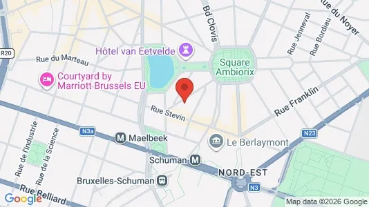 Apartments for rent i Stad Brussel - kort over placeringen