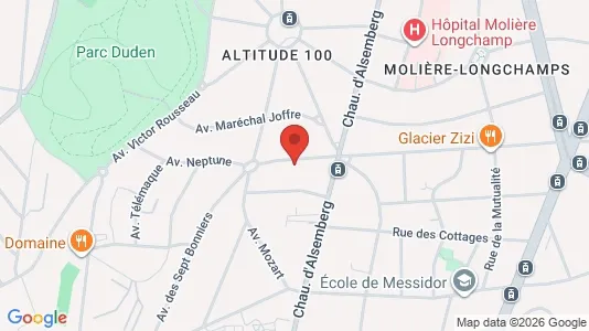 Apartments for rent i Brussels Ukkel - kort over placeringen