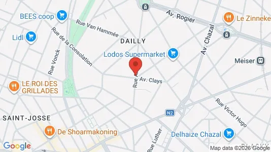 Apartments for rent i Brussels Schaarbeek - kort over placeringen