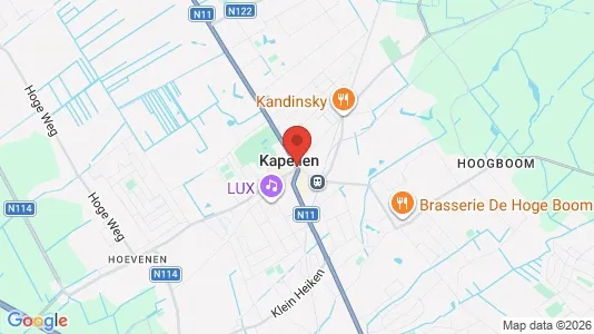 Houses for rent i Kapellen - kort over placeringen