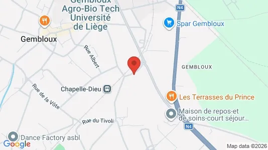 Apartments for rent in Gembloux - Photo from Google Street View